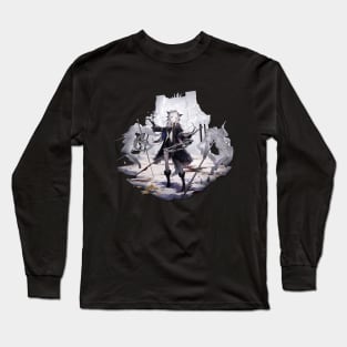 Lappland Arknights T-shirt Long Sleeve T-Shirt